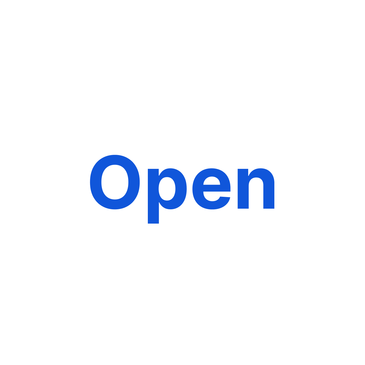 open